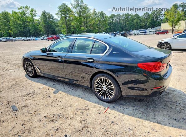 WBAJA9C56JB032726 2018 BMW 5 SERIES Черный Задняя левая четверть