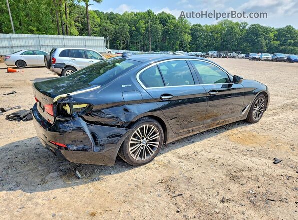 WBAJA9C56JB032726 2018 BMW 5 SERIES Черный Задняя правая четверть