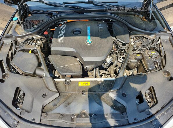 WBAJA9C56JB032726 2018 BMW 5 SERIES Черный Вид задней части салона