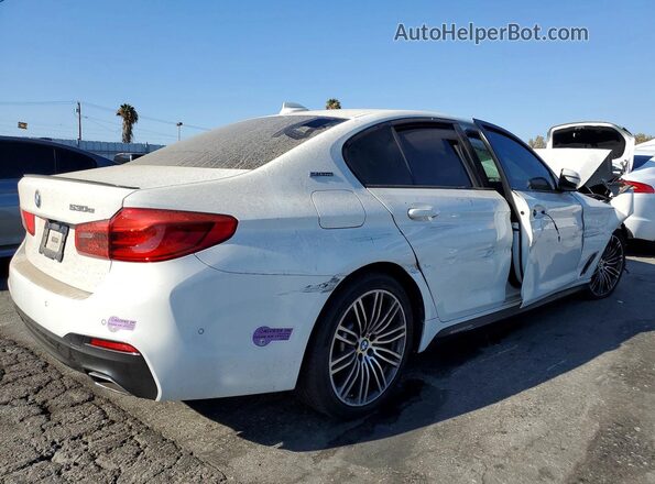 WBAJA9C56KB392905 2019 BMW 5 SERIES White Задня права чверть
