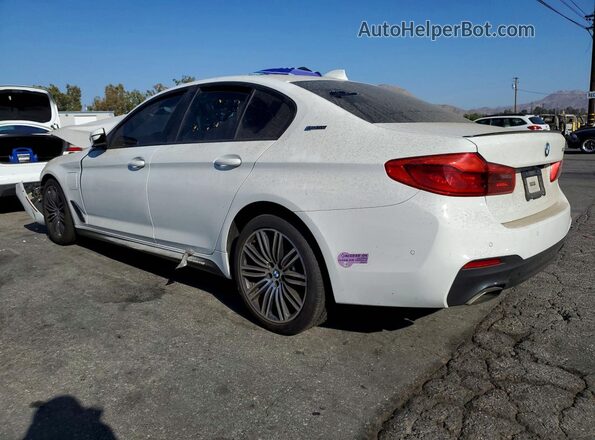 WBAJA9C56KB392905 2019 BMW 5 SERIES White Задня ліва чверть