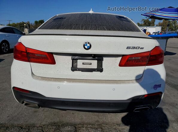WBAJA9C56KB392905 2019 BMW 5 SERIES White Вид ззаду