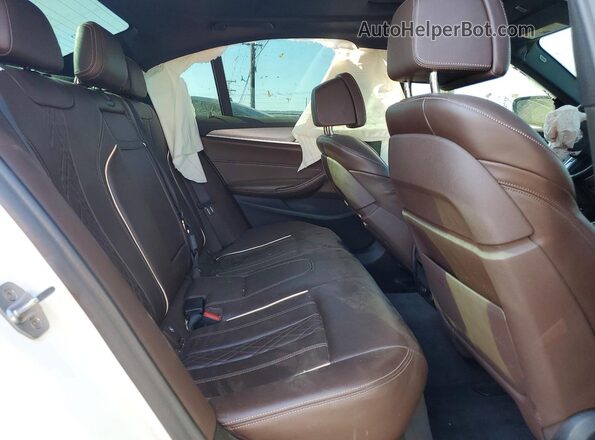 WBAJA9C56KB392905 2019 BMW 5 SERIES White Вид задніх сидінь