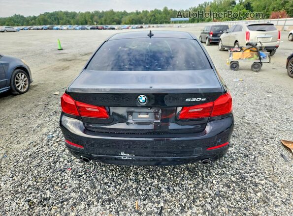 WBAJA9C57JB033206 2018 BMW 5 SERIES Blue უკანა ხედი
