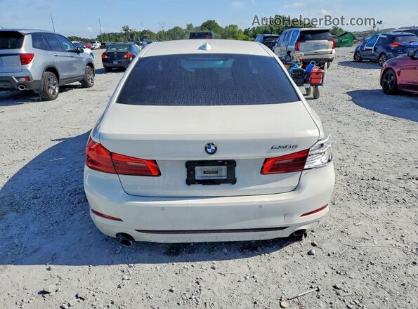 WBAJA9C57JB252537 2018 BMW 5 SERIES White Rear view