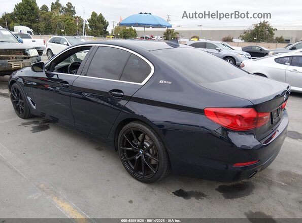 WBAJA9C57KB254354 2019 BMW 5 SERIES Blue უკანა მარცხენა