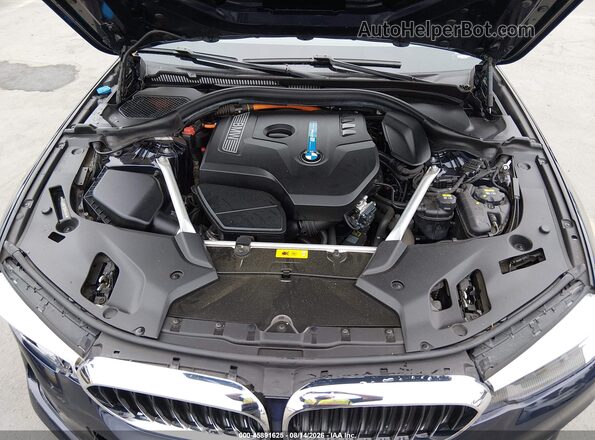 WBAJA9C57KB254354 2019 BMW 5 SERIES Blue უკანა ხედი