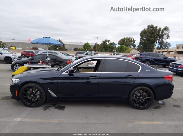 WBAJA9C57KB254354 2019 BMW 5 SERIES Blue სალონის 360-გრადუსიანი ხედი