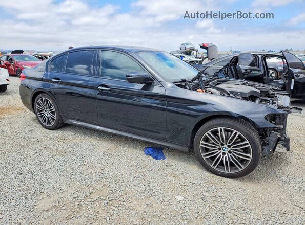 WBAJA9C58JB251669 2018 BMW 5 SERIES Black წინა მარჯვენა