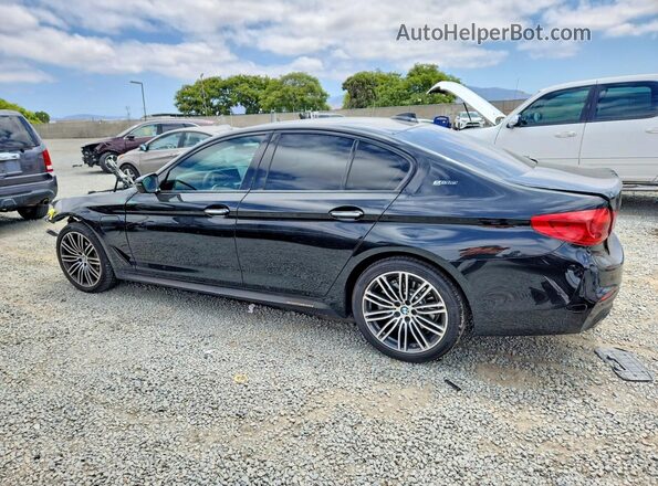 WBAJA9C58JB251669 2018 BMW 5 SERIES Black უკანა მარცხენა