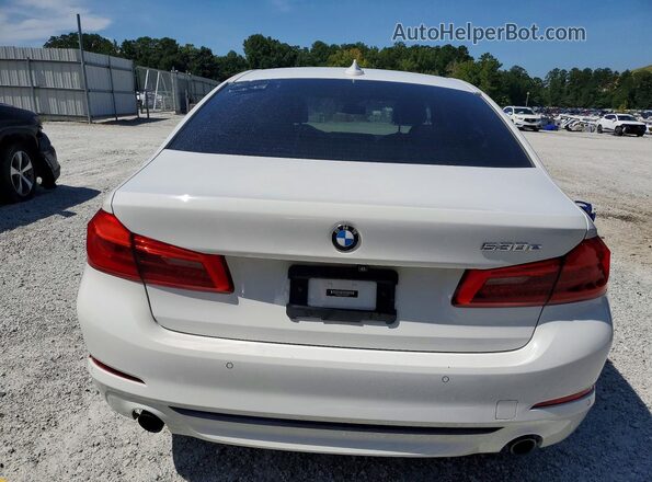 WBAJA9C58KB399127 2019 BMW 5 SERIES White წინა სალონის ხედი