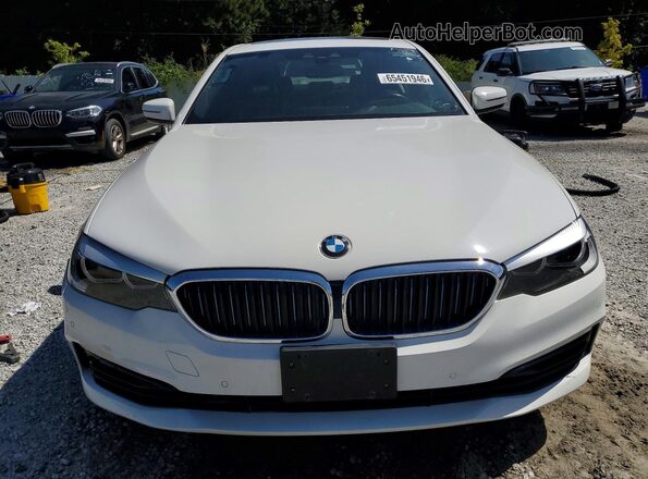 WBAJA9C58KB399127 2019 BMW 5 SERIES White უკანა ხედი