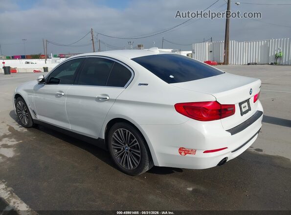 WBAJA9C59JB250031 2018 BMW 5 SERIES Белый Задняя левая четверть