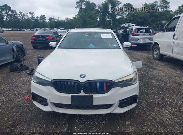 WBAJB1C51JB084103 2018 BMW 5 SERIES White Դիմացի տեսք