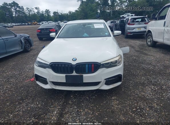WBAJB1C51JB084103 2018 BMW 5 SERIES White Սալոնի հետևի տեսք