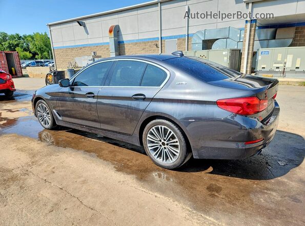 WBAJB1C52KB375162 2019 BMW 5 SERIES Gray Հետևի ձախ