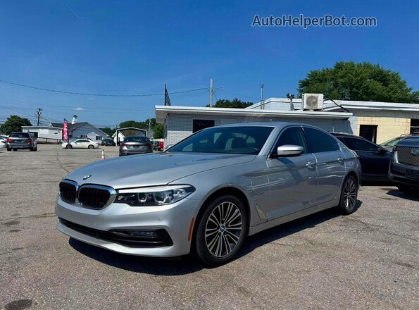 WBAJB1C56JB084145 2018 BMW 5 SERIES Gray Rear right