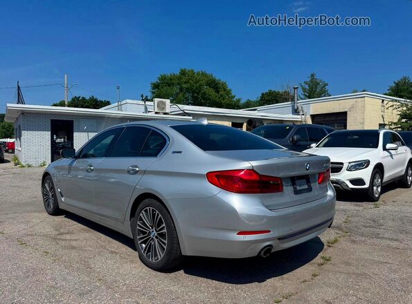 WBAJB1C56JB084145 2018 BMW 5 SERIES Gray Front right