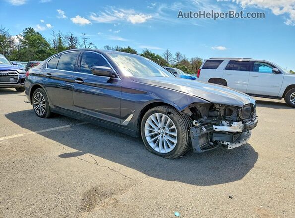 WBAJB1C57JB085188 2018 BMW 5 SERIES Gray Առջևի աջ