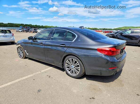 WBAJB1C57JB085188 2018 BMW 5 SERIES Gray Հետևի ձախ