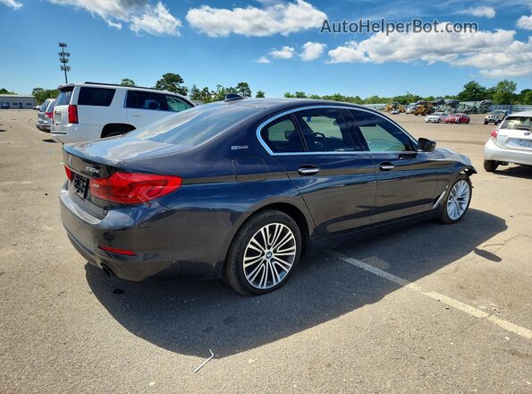 WBAJB1C57JB085188 2018 BMW 5 SERIES Gray Հետևի աջ