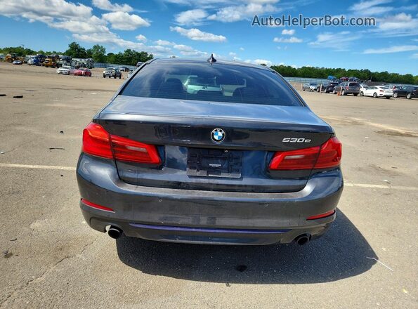 WBAJB1C57JB085188 2018 BMW 5 SERIES Gray Առջևի վահանակի տեսք