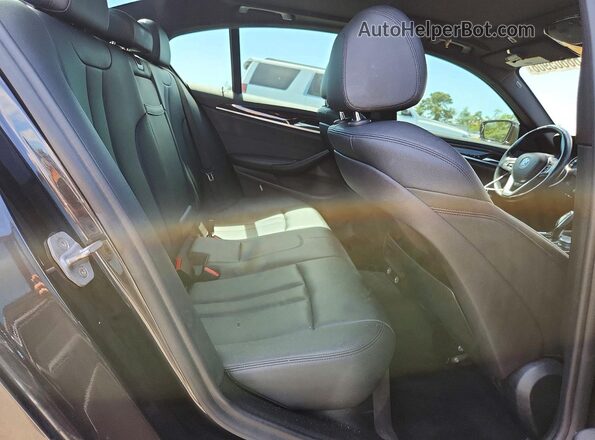 WBAJB1C57JB085188 2018 BMW 5 SERIES Gray Սալոնի 360 աստիճան տեսք