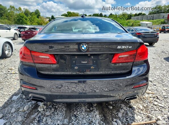 WBAJB1C58JB374872 2018 BMW 5 SERIES Серый Вид сзади