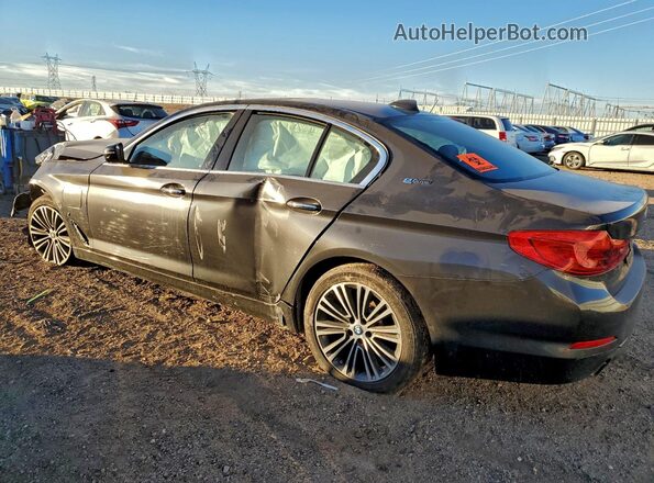 WBAJB1C59JB084611 2018 BMW 5 SERIES Black Հետևի ձախ
