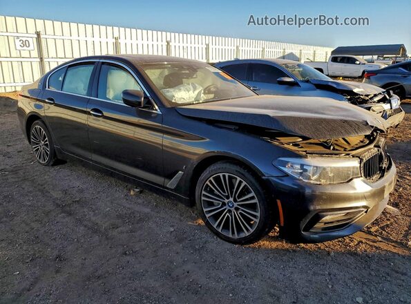 WBAJB1C59JB084611 2018 BMW 5 SERIES Black Առջևի աջ