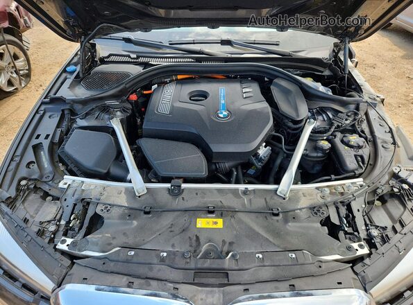 WBAJB1C59KB375191 2019 BMW 5 SERIES Gray Widok wnętrza z tyłu