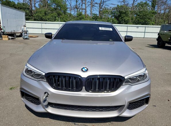 WBAJB9C50JB036378 2018 BMW M5 Silver წინა ხედი