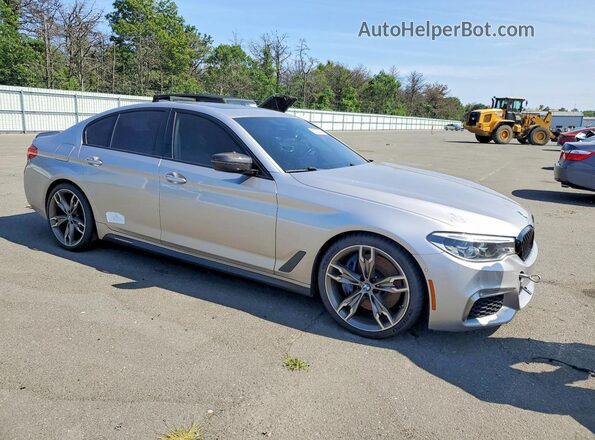 WBAJB9C50JB036378 2018 BMW M5 Silver წინა მარჯვენა