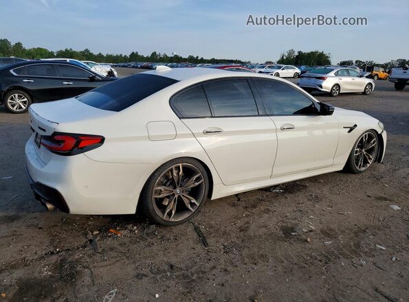 WBAJB9C50JB286378 2018 BMW M5 White Trasero derecho