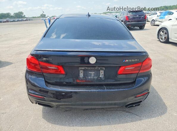 WBAJB9C50KB289394 2019 BMW M5 Black Вид ззаду