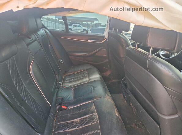 WBAJB9C50KB289394 2019 BMW M5 Black Вид задніх сидінь