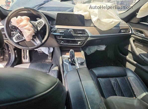 WBAJB9C50KB289394 2019 BMW M5 Black Вид панелі приладів