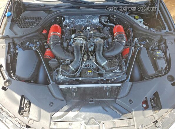 WBAJB9C50KB464047 2019 BMW M5 Black Widok wnętrza z tyłu