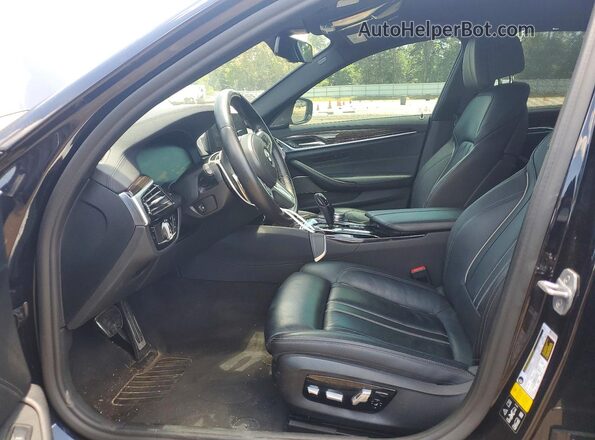 WBAJB9C50KB464047 2019 BMW M5 Black Widok wnętrza z przodu