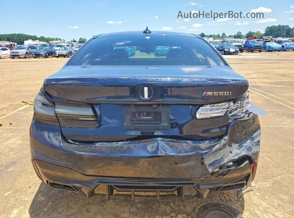 WBAJB9C50KB464047 2019 BMW M5 Black Widok z tyłu