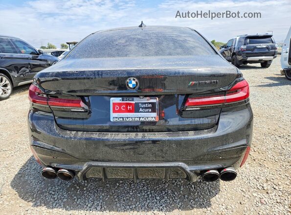 WBAJB9C51JB036065 2018 BMW M5 Black Հետևի տեսք
