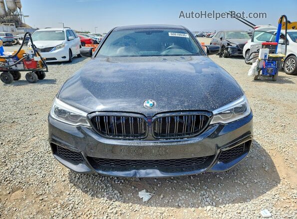 WBAJB9C51JB036065 2018 BMW M5 Black Դիմացի տեսք
