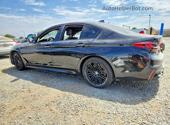 WBAJB9C51JB036065 2018 BMW M5 Black Հետևի ձախ