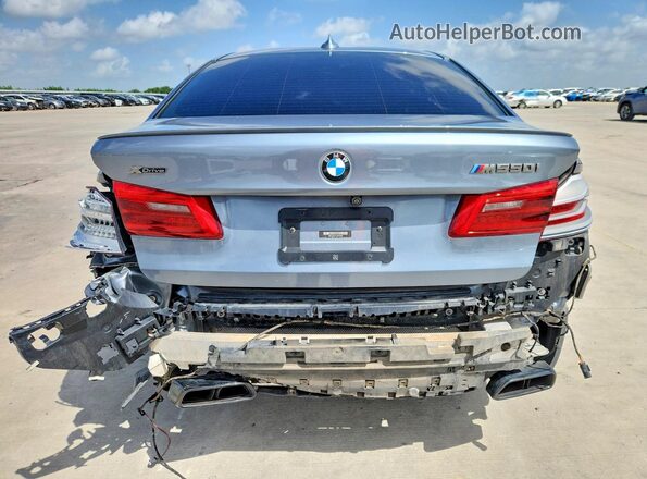 WBAJB9C51JB049205 2018 BMW M5 Gray Հետևի տեսք