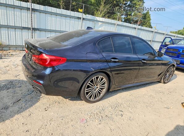 WBAJB9C52JG464424 2018 BMW M5 Black Задня права чверть