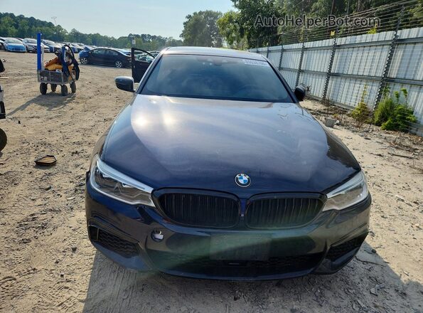 WBAJB9C52JG464424 2018 BMW M5 Black Вид спереду