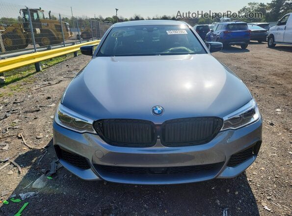 WBAJB9C52KB287713 2019 BMW M5 Gray Widok z przodu