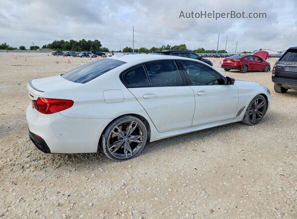 WBAJB9C52KB289039 2019 BMW M5 White Задня права чверть