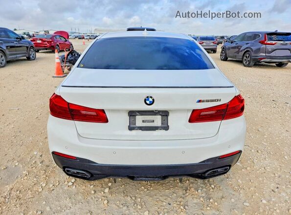 WBAJB9C52KB289039 2019 BMW M5 White Вид ззаду