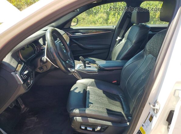 WBAJB9C54JG464456 2018 BMW M5 White Սալոնի դիմացի տեսք